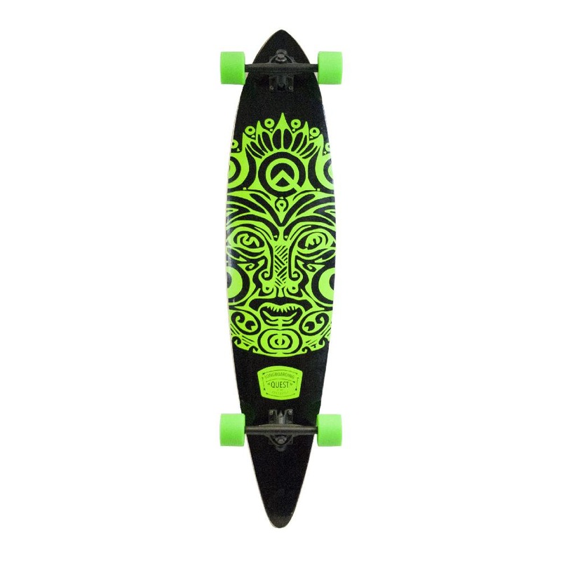 Quest Green Royal 44″ Longboard Complete