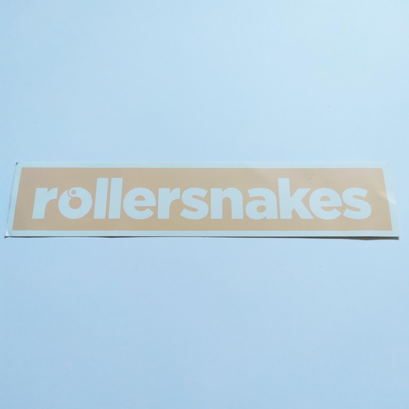 Rollersnakes Skate Shop Sticker