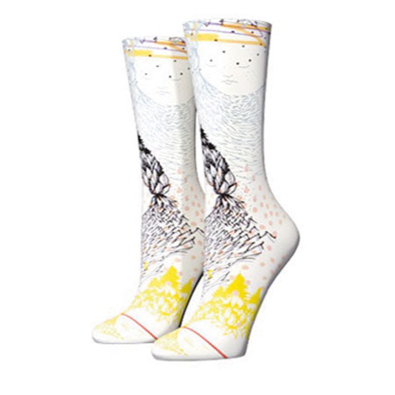 Stance Nora Vasconcellos Whimsical Socks White Small