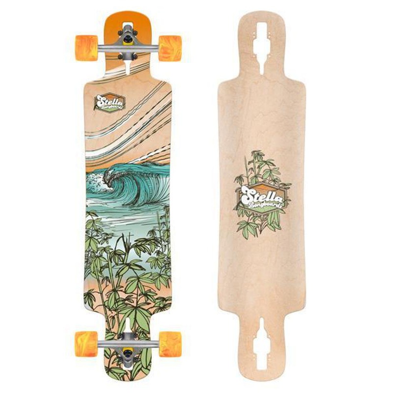 Stella 40 Breaker Drop Through Longboard Complete