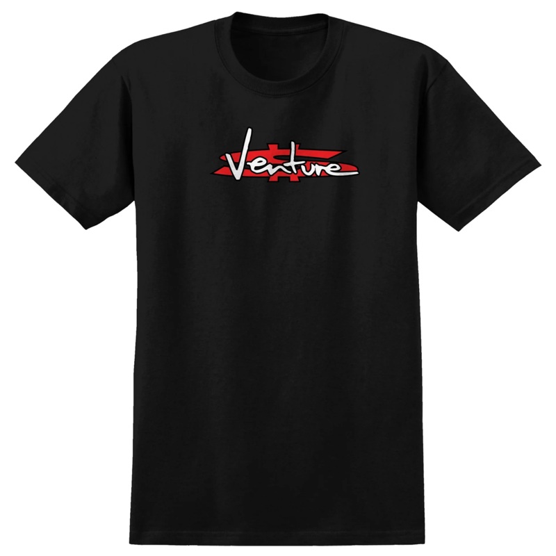 Venture Paid Tee Black MD