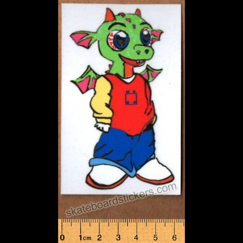 WKND Skateboards Skateboard Sticker – Dino Dude