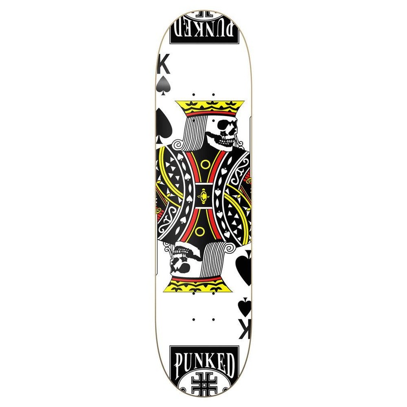 Yocaher Graphic Skateboard Deck – King of Spades 7.5″