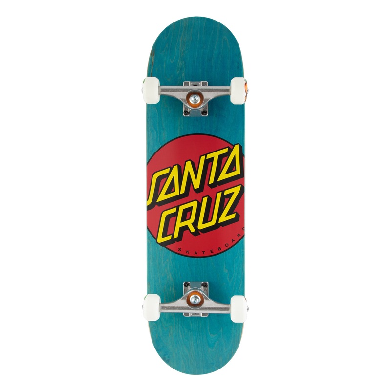 8.5in Classic Dot Santa Cruz Premium Complete Skateboard No Color 8.5in x 32.2in