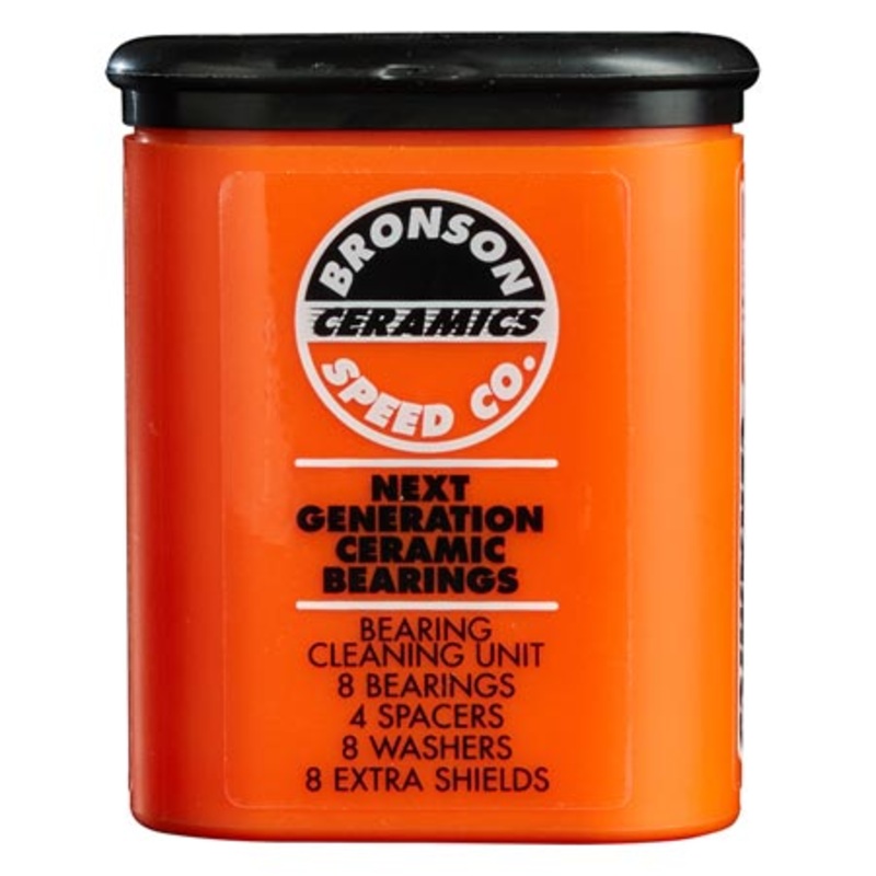 Bronson Speed Co. Ceramic Bearings Black N/A