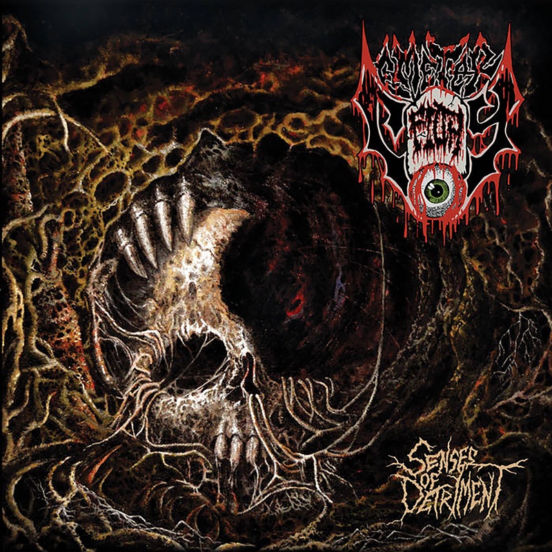 Cemetery Filth – Senses Of Detriment (Marbled Yellow Vinyl) LP Record