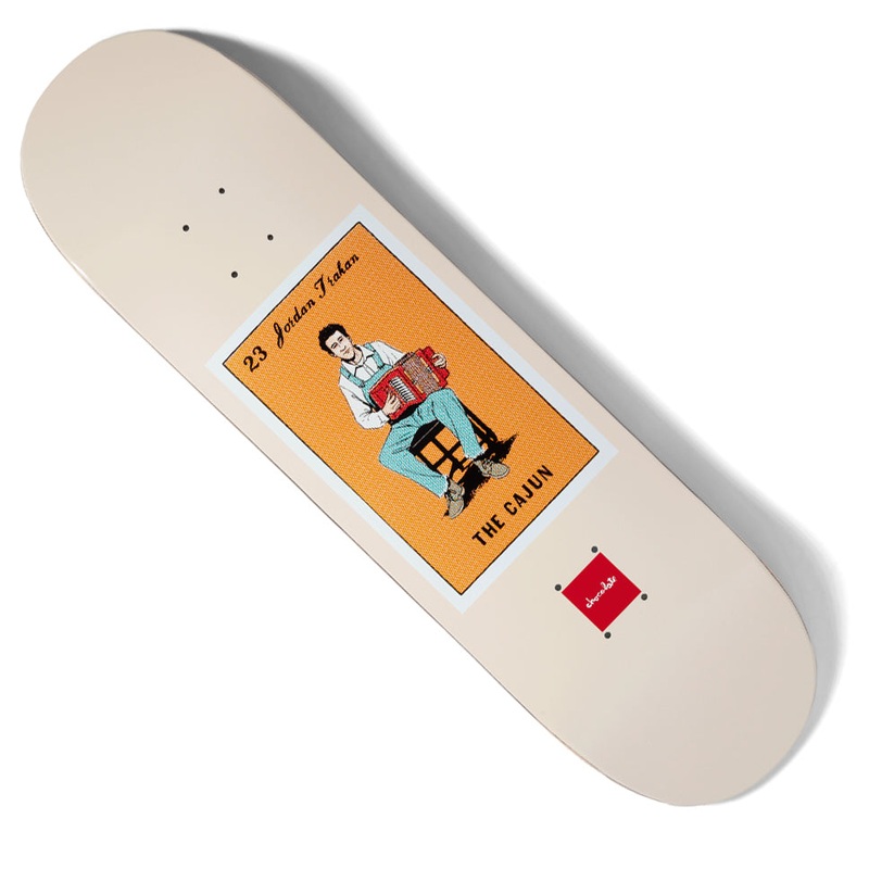 Chocolate Jordan Trahan Loteria Deck Beige 8.25 x 31.875 WB:14