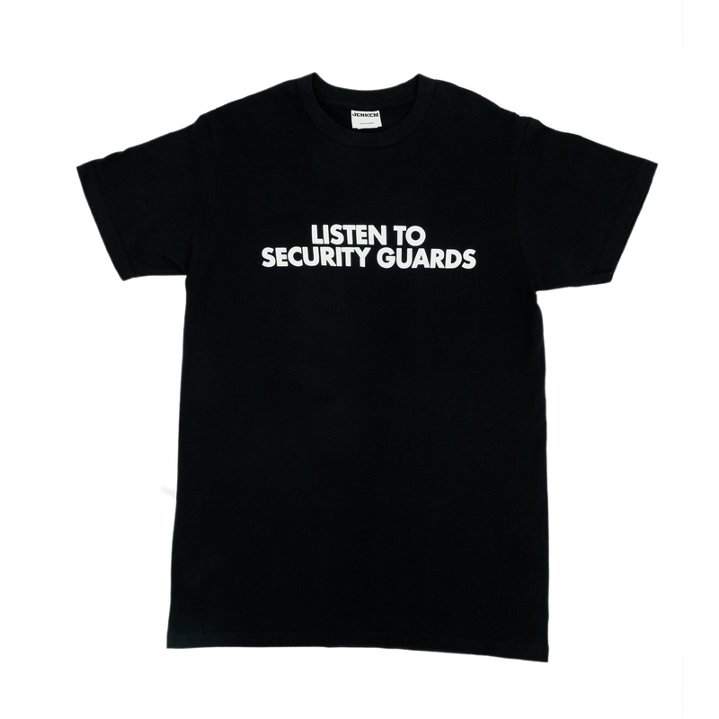 JENKEM LISTEN TO SECURITY T SHIRT BLACK S