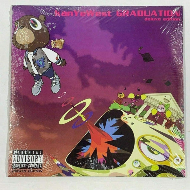 Kanye West – Graduation 2x (Color Vinyl) LP Record *Unofficial Release*