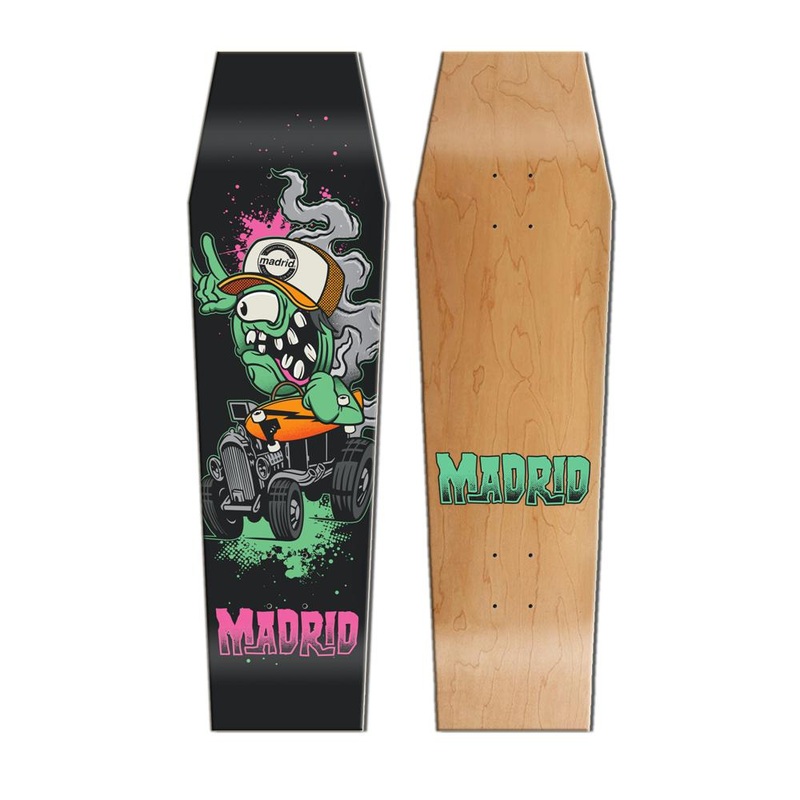 Madrid Kreeper Coffin Shape 28″ Cruiser Deck Only