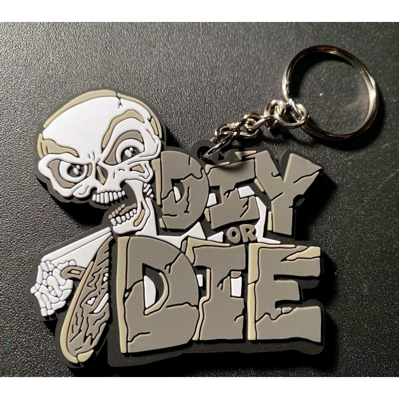 Meericle MFG “Diy or Die” PVC Keychain