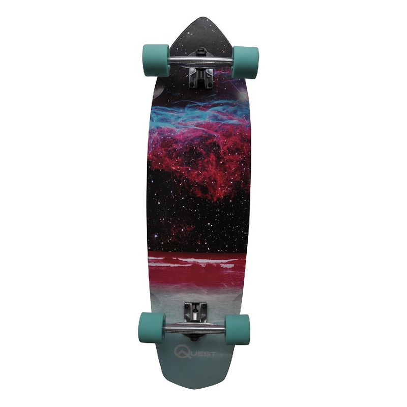 Quest Cosmic 36 inch Complete Cruiser Longboard Complete