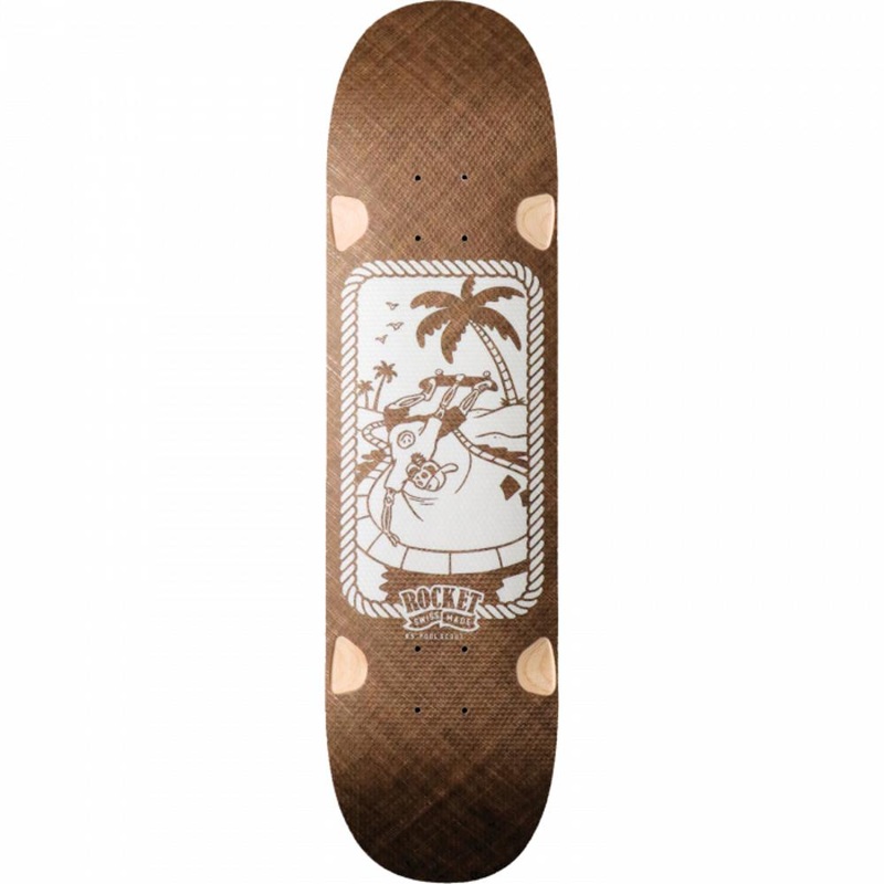 Rocket Scout Pool Popsicle 32″ Skateboard Deck Deck