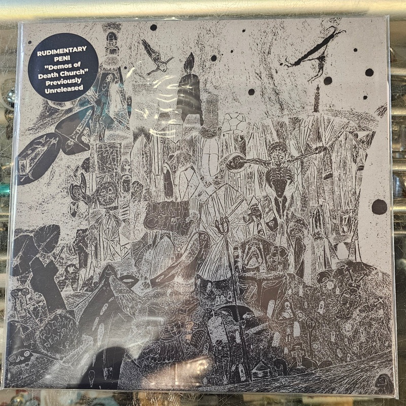 RUDIMENTARY PENI – DEATH CHURCH DEMOS Vinyl LP Record *Unofficial Release*
