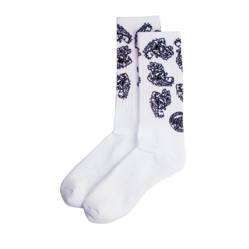 Santa Cruz Sock Universal Hand Sock White