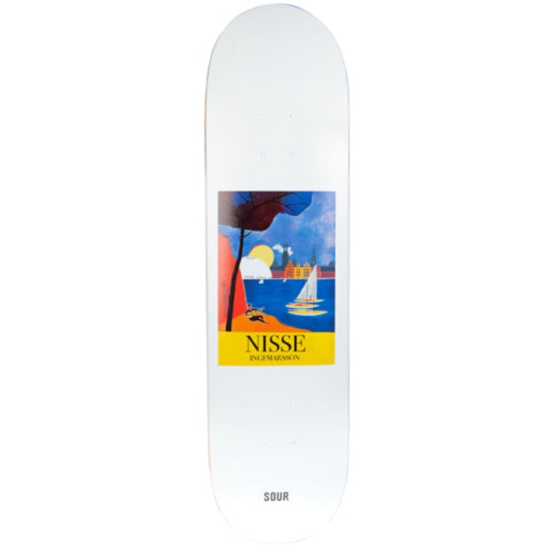 Sour Solution Nisse Globen 95 Skateboard Deck 8.125″ 8.125″