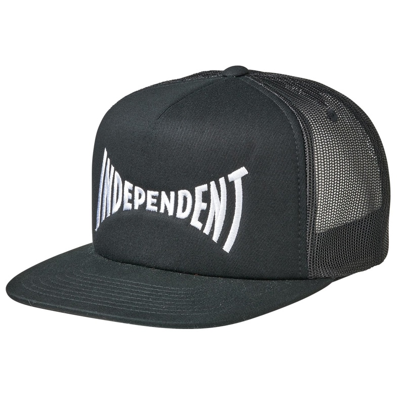 Span Mesh Independent Trucker Hat Black OS