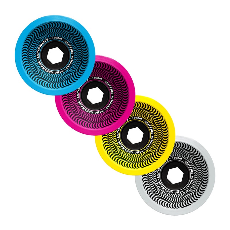 Spitfire 80HD Super Wide CMYK 80HD Wheels CMYK 58mm