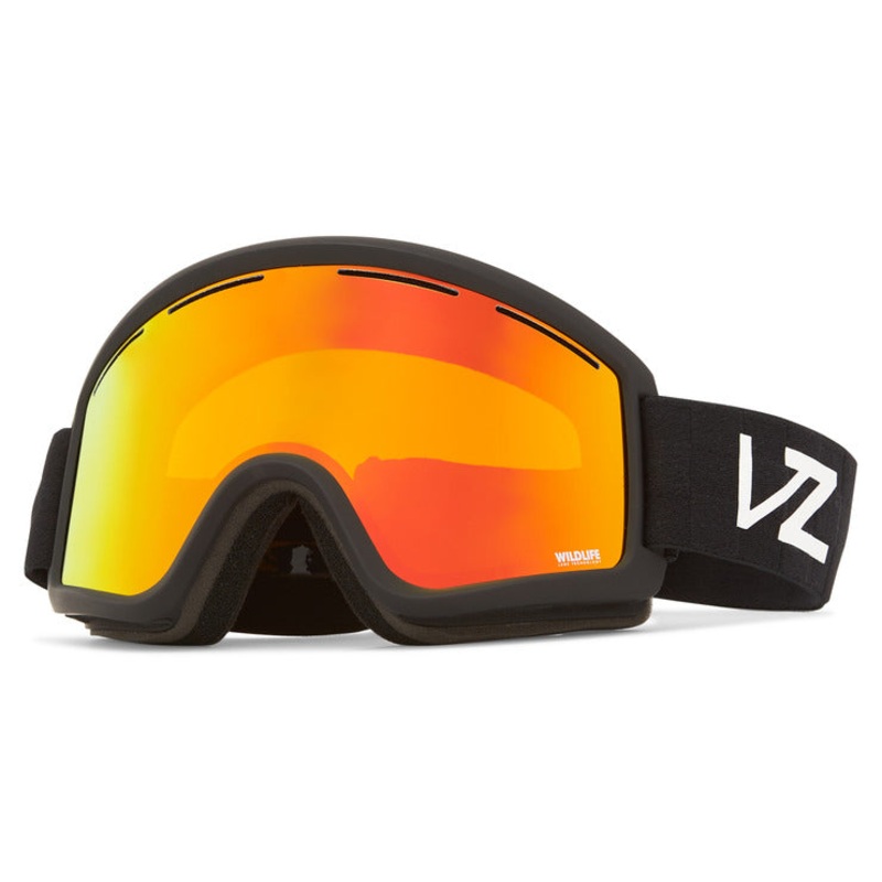 Von Zipper Cleaver Goggle Black/Fire Chrome