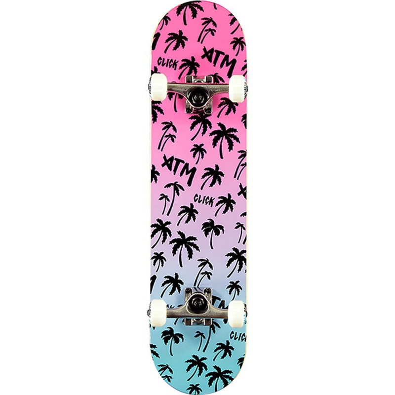 ATM Neon Beach 7.75″ Complete Skateboard Complete