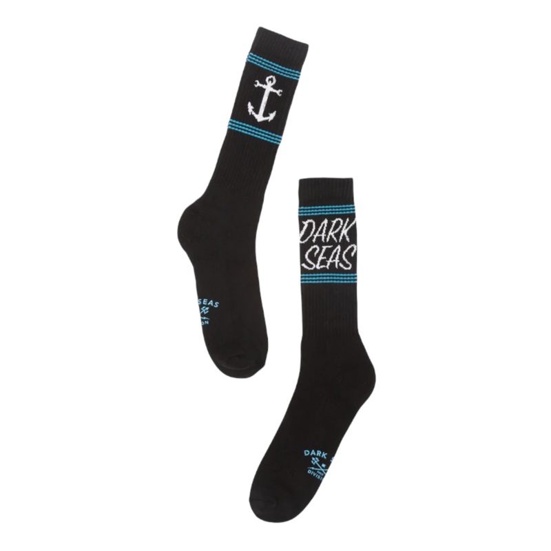 DARK SEAS DAYBOARD SOCKS BLACK OS