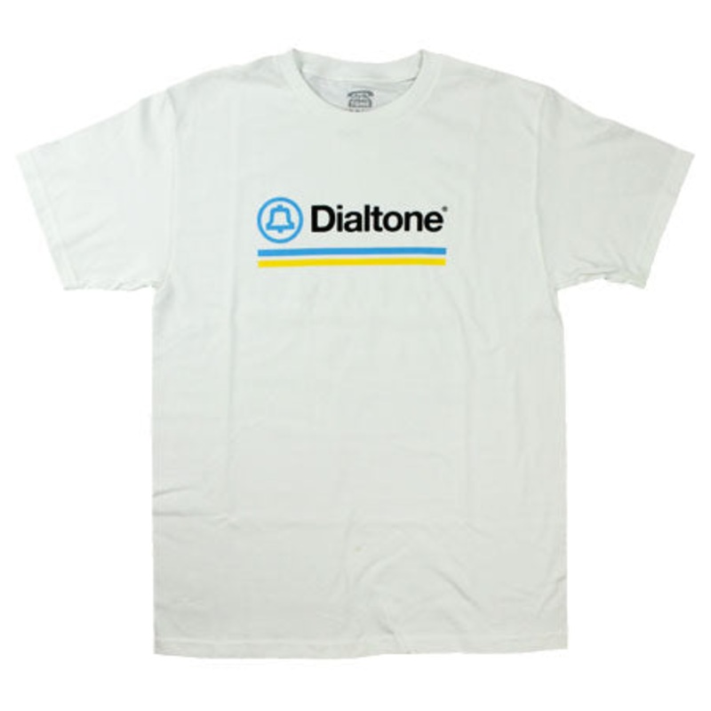 Dial Tone Bell T Shirt White Medium