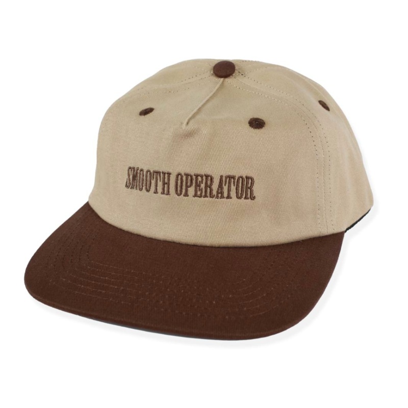 Dial Tone Wheel Co. Smooth Operator Snapback Latte