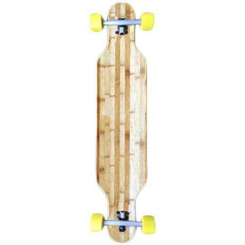 Drop Through NS Bamboo Blank 39 inch Longboard Complete