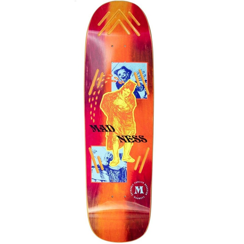 FIRE SALE Madness Skateboards “Grasp” 9.125″ Deck
