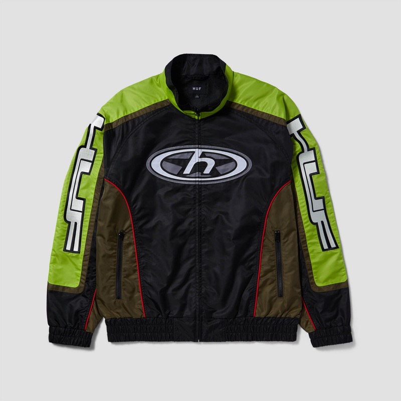 HUF Moto Jacket Black Small