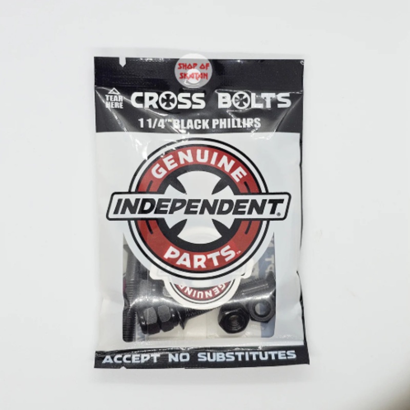 Independent 1.25″ “Cross Bolts” Philips Hardware
