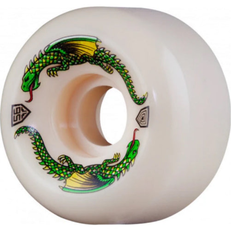 Powell Peralta Dragon Formula Wheels White 56MM 93A 56mm