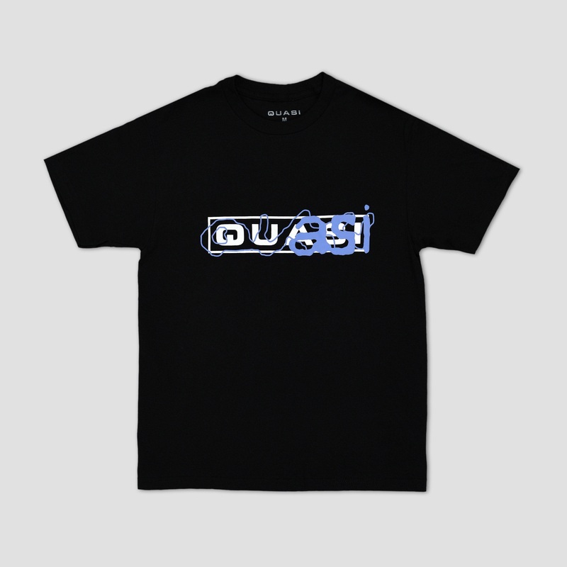 Quasi Writer T-Shirt Black Small