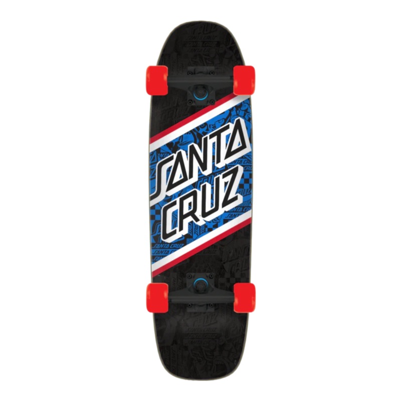 Santa Cruz Flier Collage 8.4in x 29.4in Street Cruzer 30