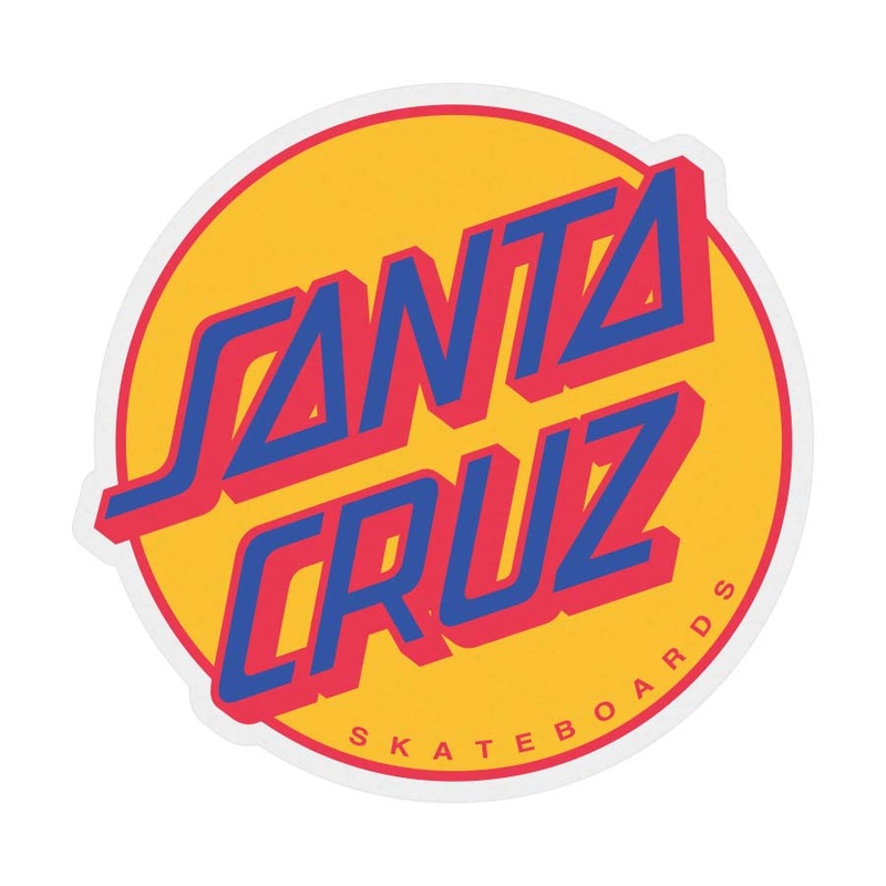 Santa Cruz Other Dot Yellow 6″ Sticker
