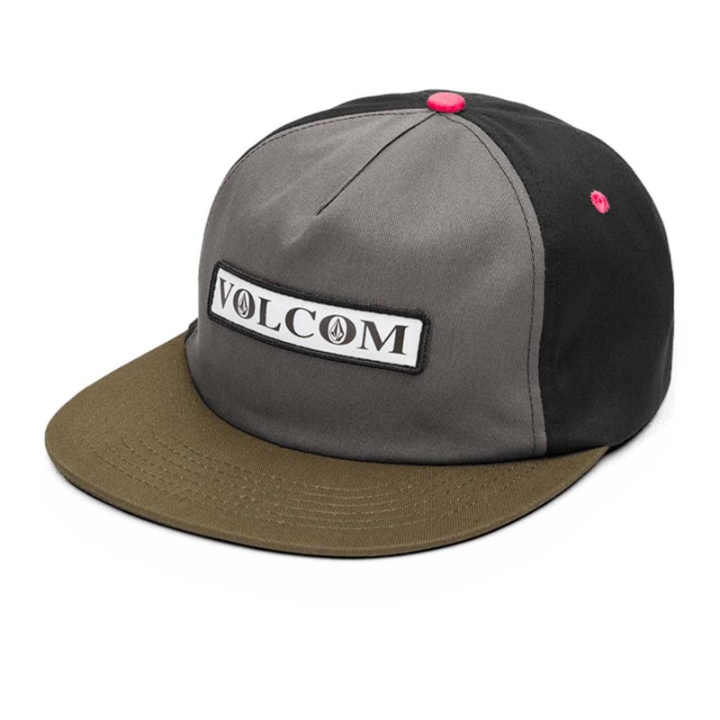 Volcom Vent Hockey Dad Adjustable Hat – Pewter Pewter
