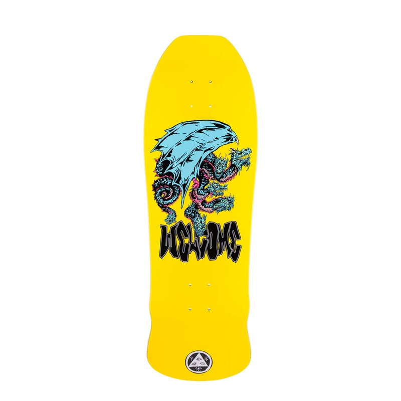 Welcome – 9.6″ – Dragon on Early Grab – Neon Dipped Yellow