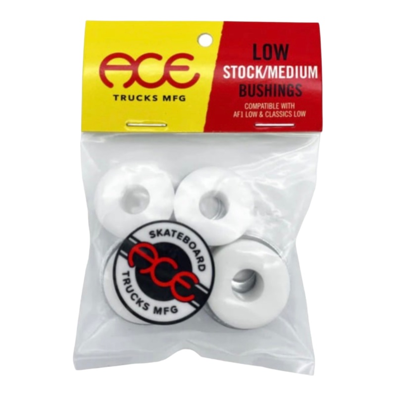 Ace Low Stock Bushings Kit White Medium Medium low