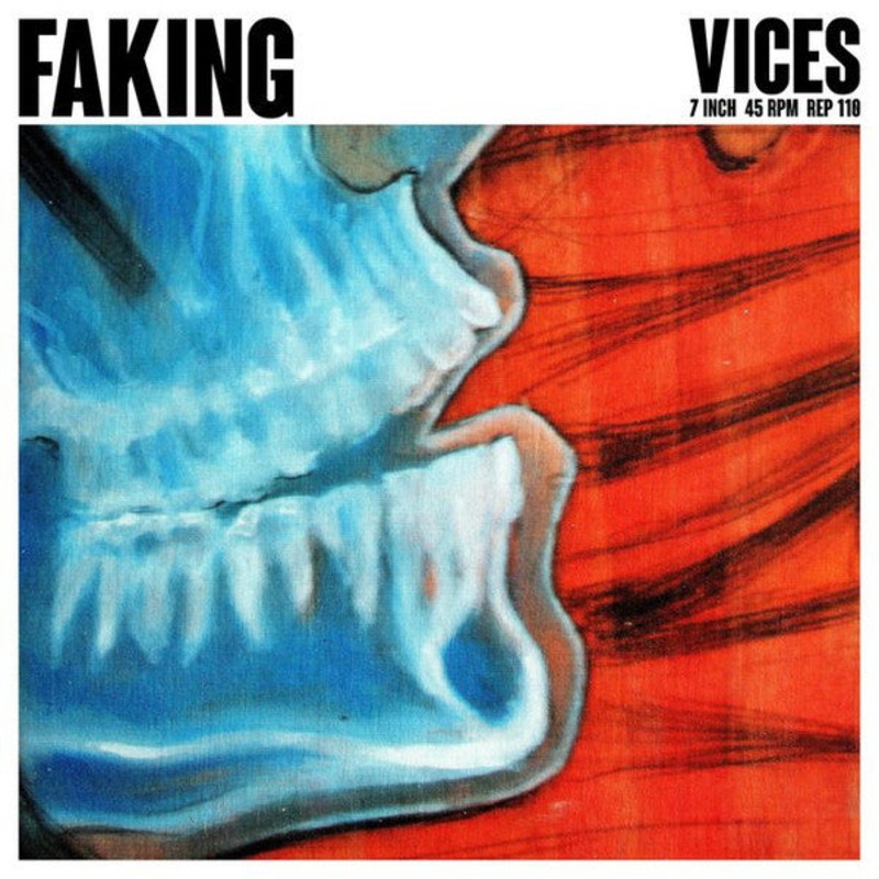 Faking  Vices Clear Color Vinyl 7″ Record
