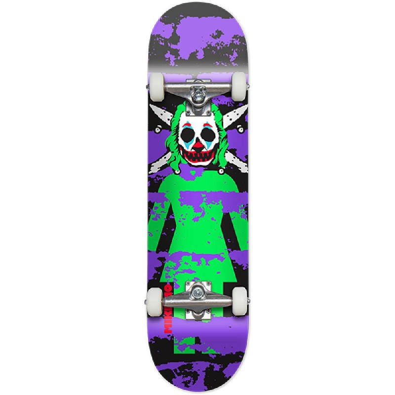 Girl Capaldi Clown Pirate 7.875″ Complete Skateboard Complete