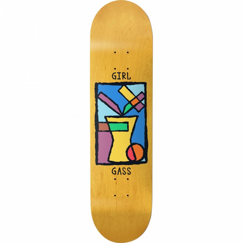 Girl Gass Tangram 8.25″ Skateboard Deck