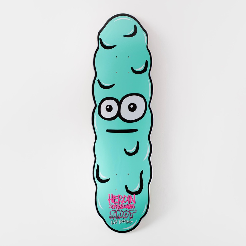 Heroin 8.5″ Lil Booger X Snot Egg Deck – Multi 8.5″