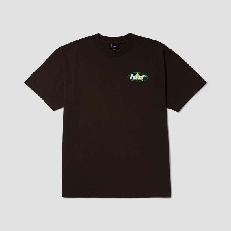 HUF Andromeda T-Shirt Espresso Small