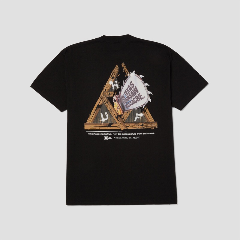 HUF x Texas Chainsaw Massacre TT T-Shirt Black Small