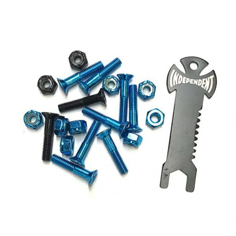 Independent Phillips 1″ Bolts – Blue / Black