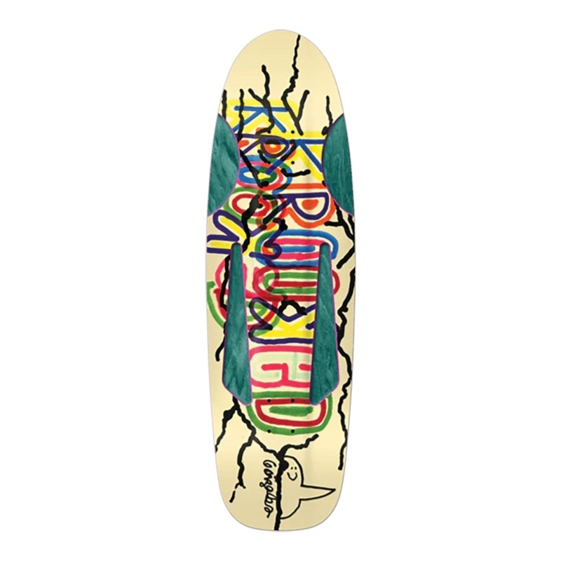 Krooked Gonz Baby Beamer Deck 10.12 Assorted Stains 10.12