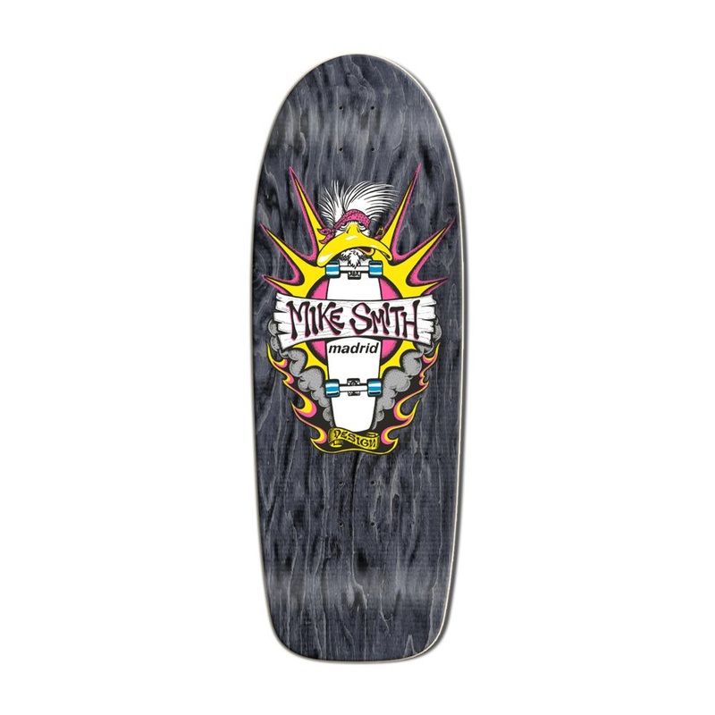 Madrid Mad Club Smith Duck 31″ Cruiser Longboard Deck Blue