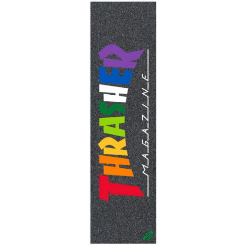 MOB Thrasher Rainbow Logo Graphic Griptape 9″ x 33″