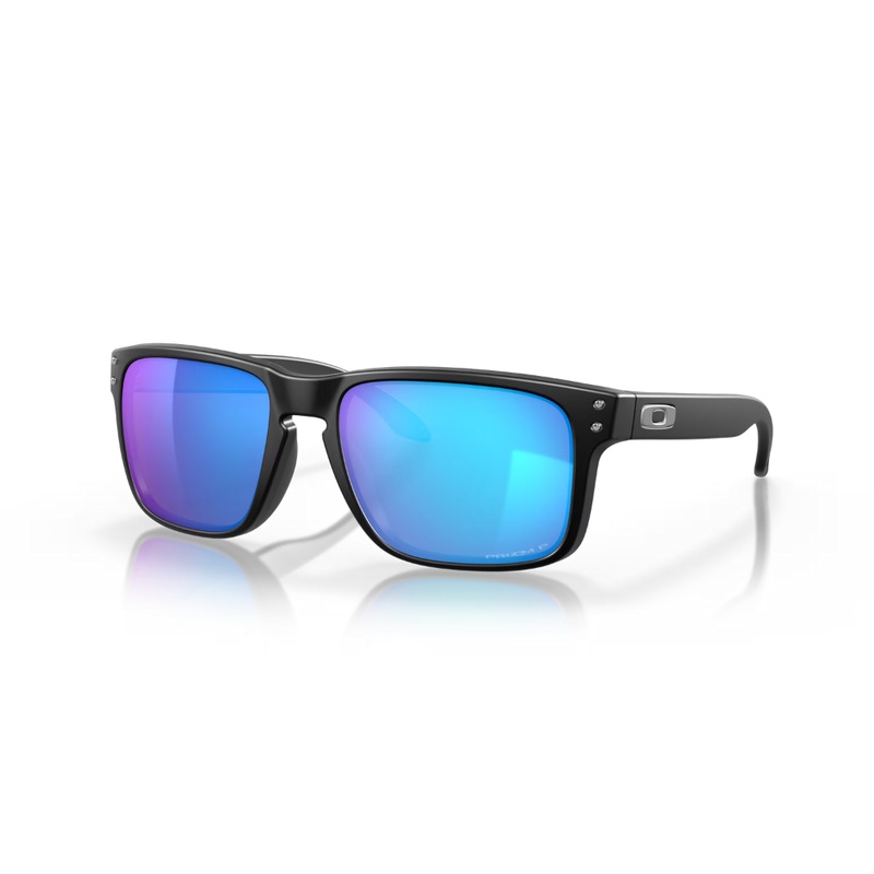 Oakley Holbrook Sunglasses Matte Black (Prizm Sapphire Polarized) 55