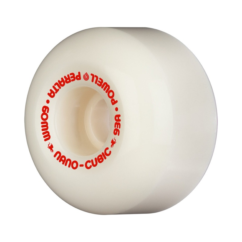 Powell Nano Cubic 52mm 93a Skateboard Wheels 52mm Duro 93a Hybrid